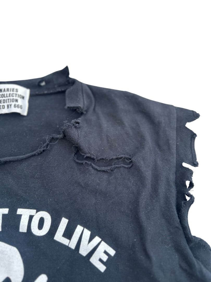 SEDITIONARIES 666 スカルプリント タンクトップ