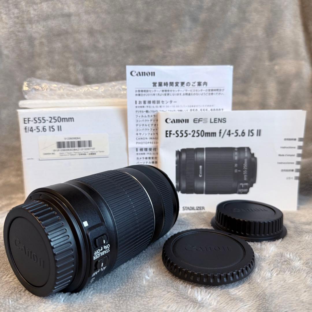 ✨美品✨Canon EF-S 55-250mm F4-5.6 IS II