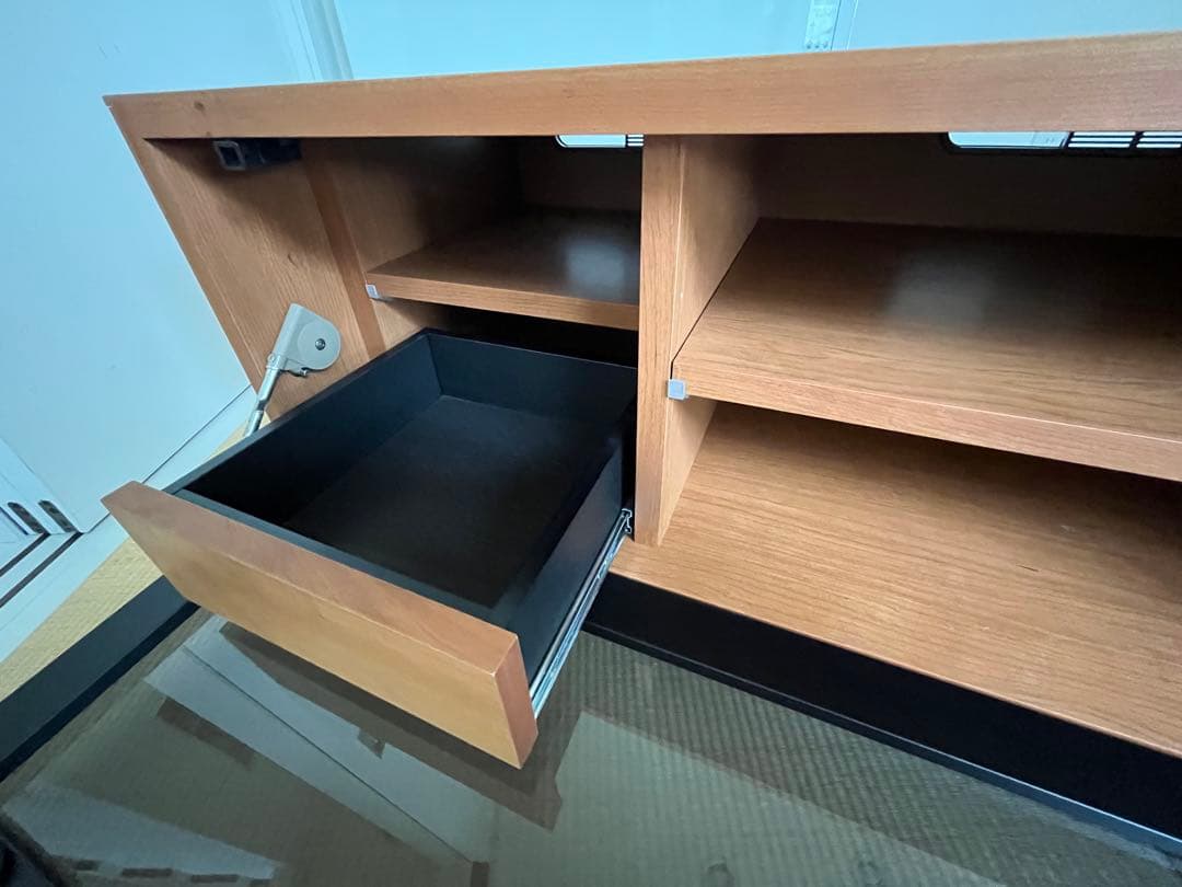 【定価13.4万】ACTUS SHINE TVボードウォールナット／送料設置込