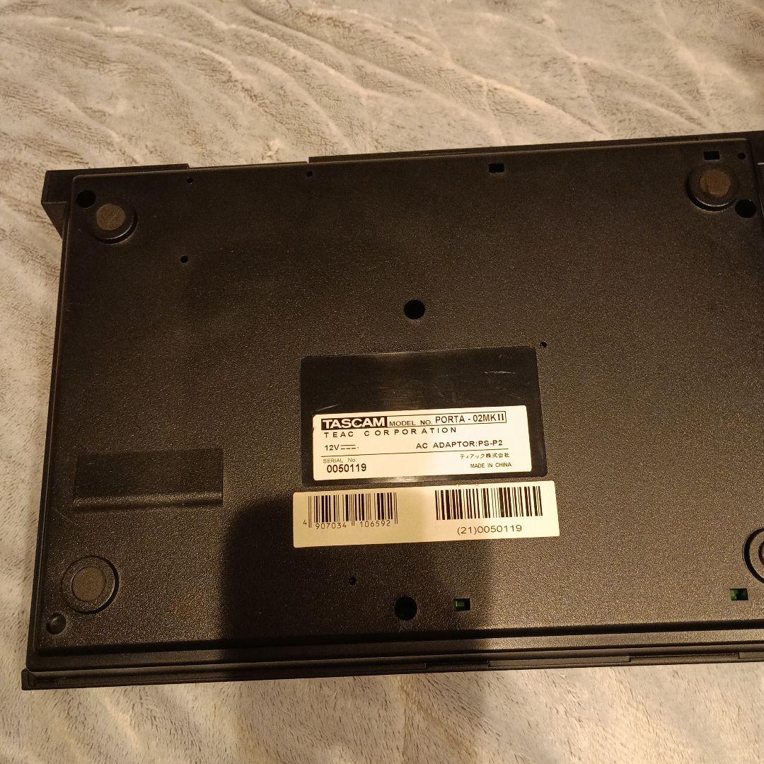 TASCAM PORTA02 mkII ミニスタジオ レコーダー マイク付き