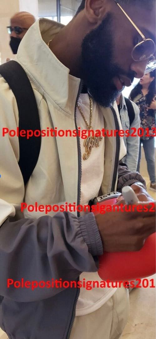 ジャロンエニス直筆サイングローブ