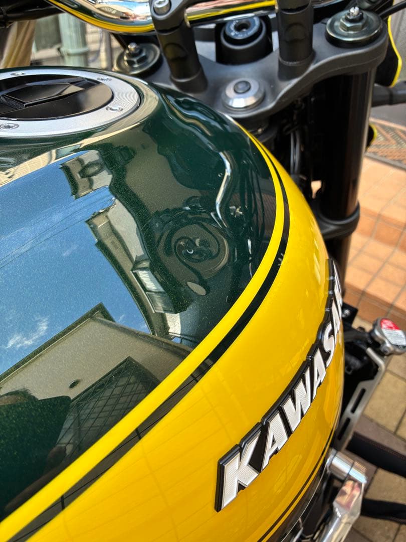 KAWASAKI z900rsイエローボールエディション 燃料タンク