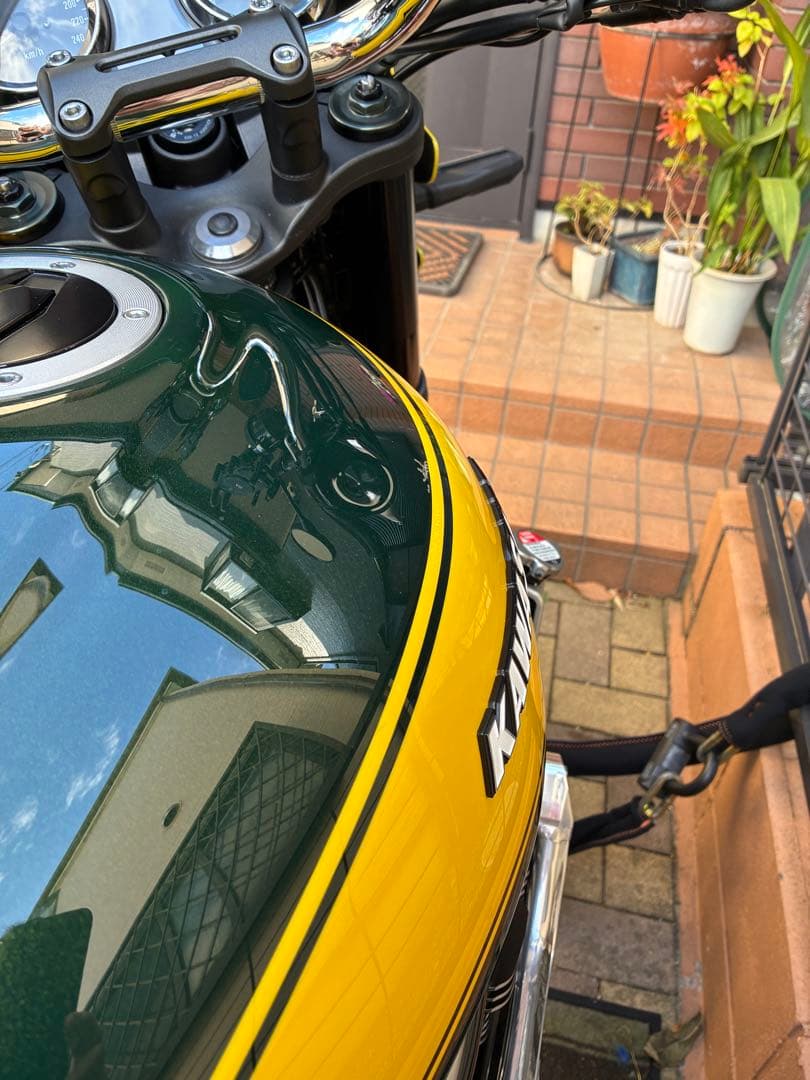 KAWASAKI z900rsイエローボールエディション 燃料タンク