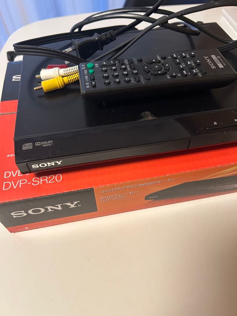 SONY DVDプレーヤー DVP-SR20 箱付き