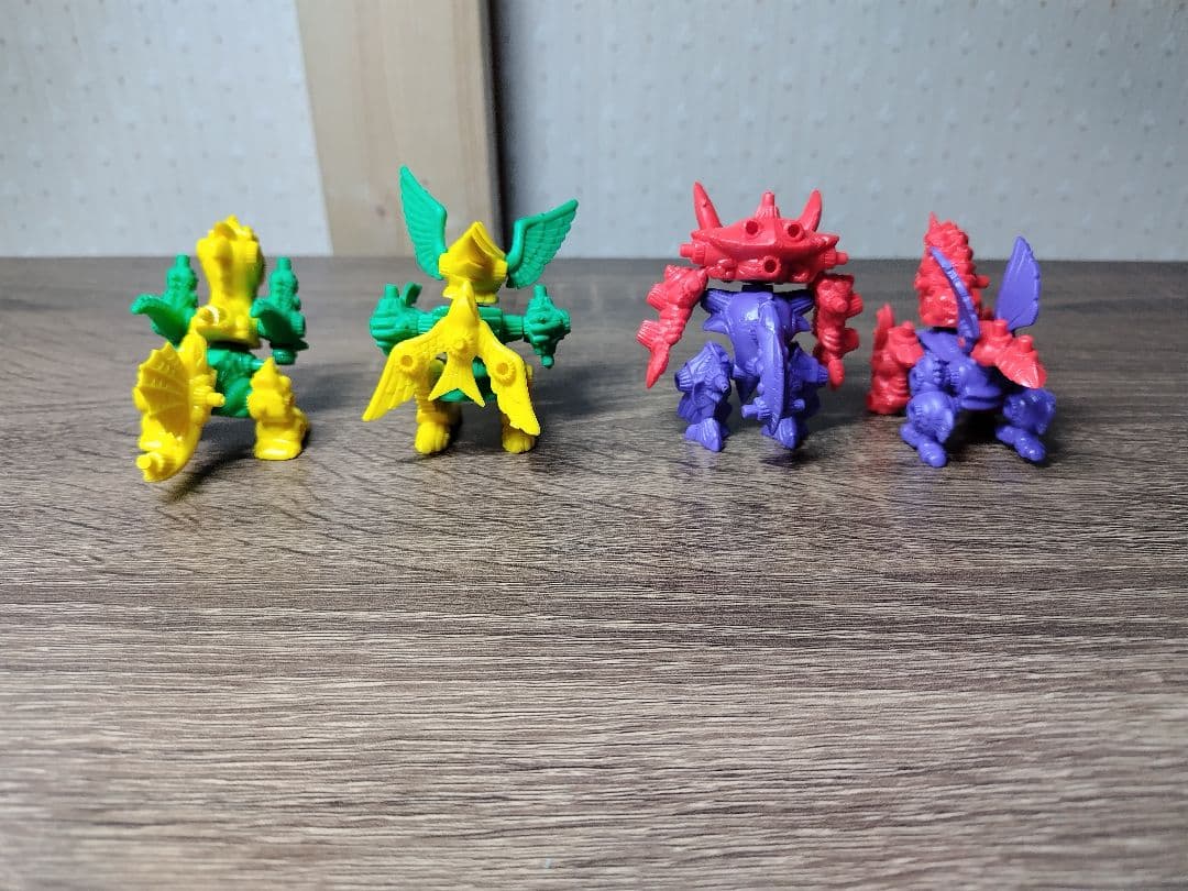 魔獣結合体　バイオパズラー　12体セット　カバヤ