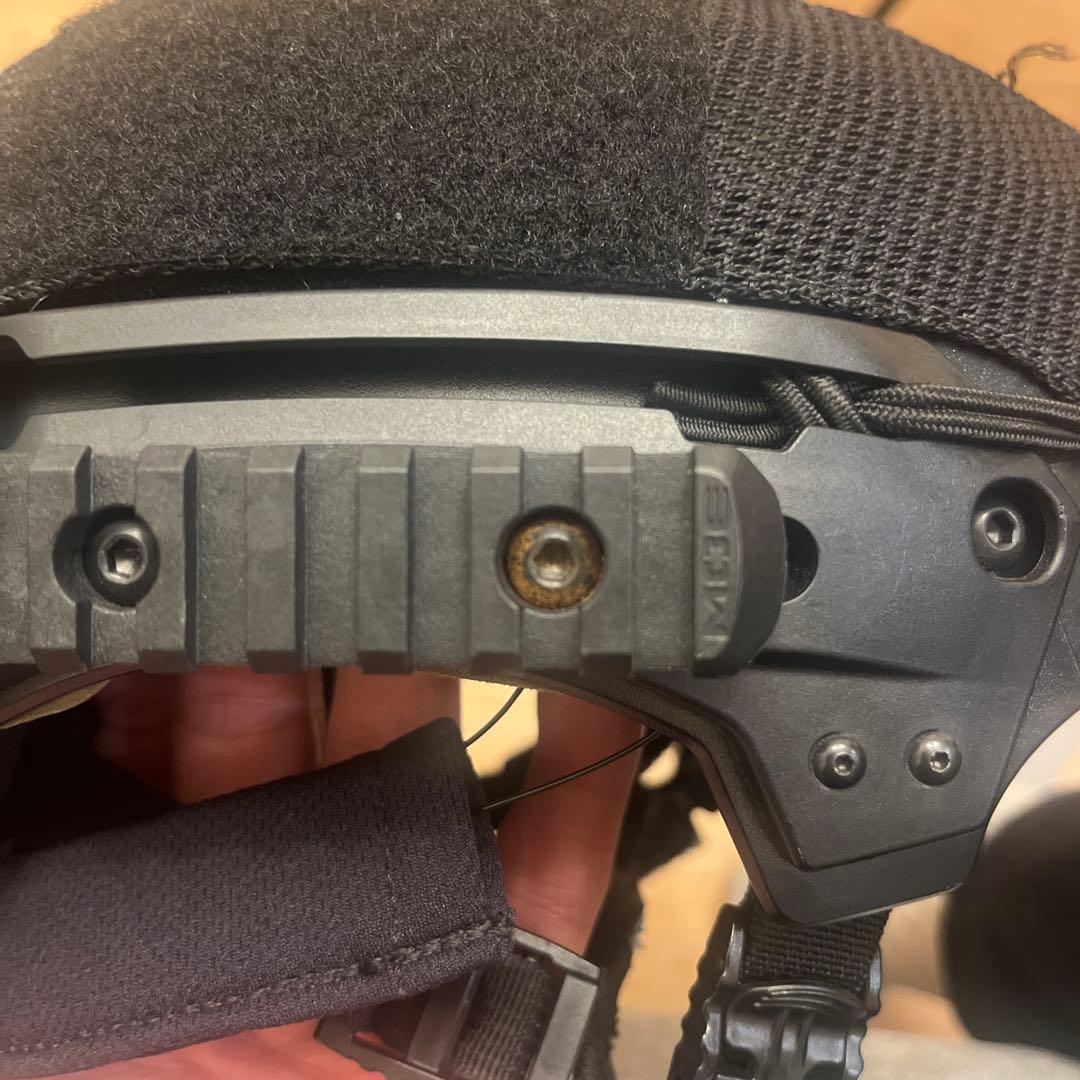 EXFIL LTP タクティカルバンプヘルメット ブラック　使用20時間程度