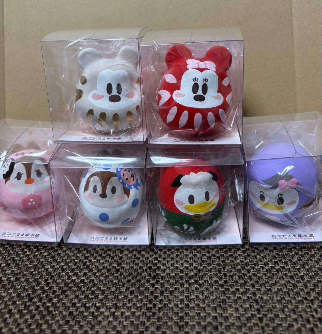 白河だるま　ディズニーストア　ドナルド　デイジー