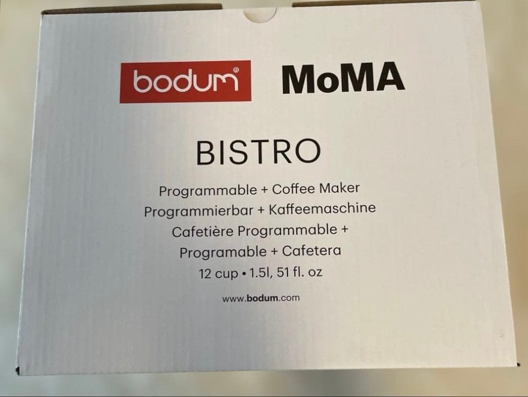 T*O様 bodum MoMA BISTRO コーヒーメーカー