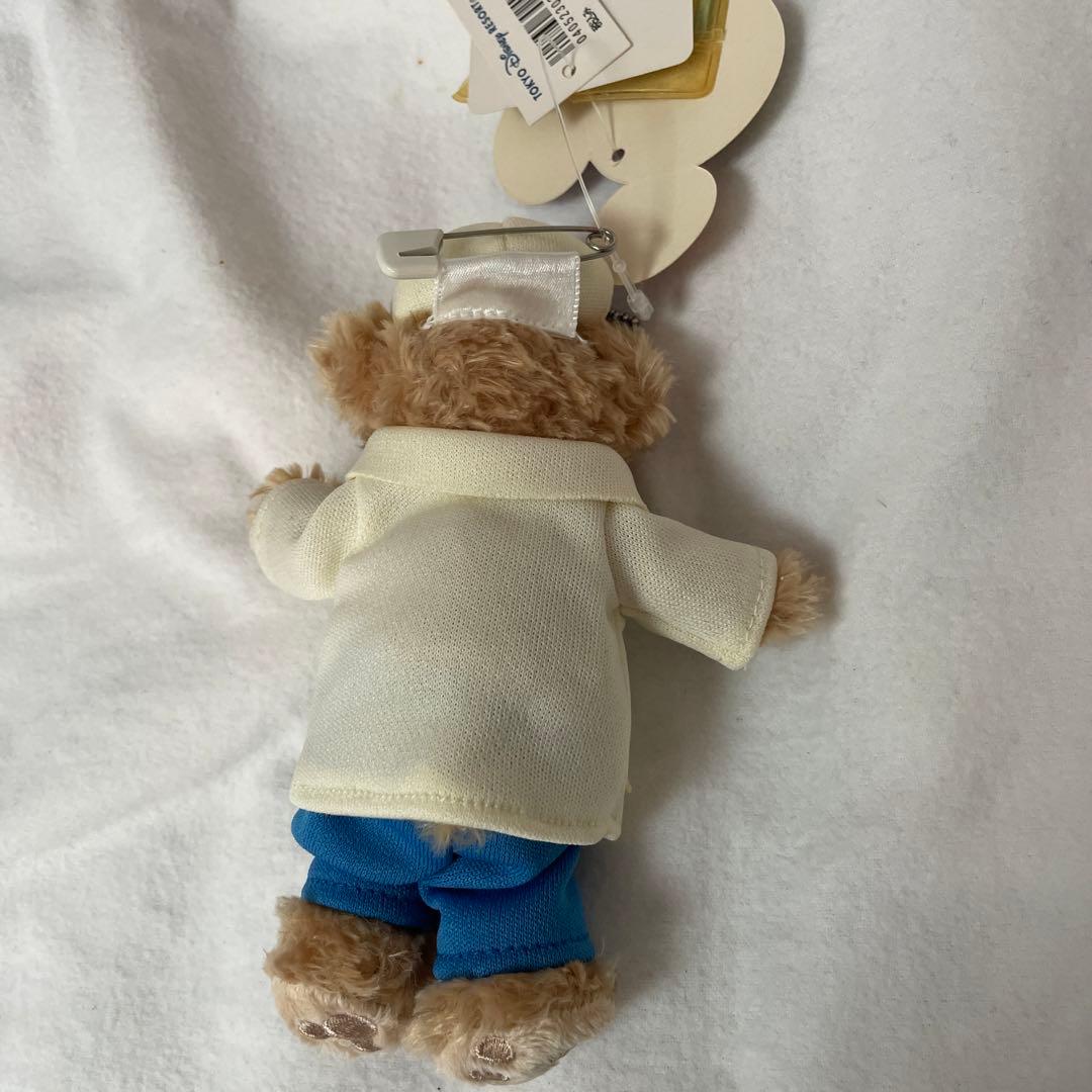 Duffy 美品 ダッフィー  車掌コス 25周年 ぬいば ぬいぐるみバッジ