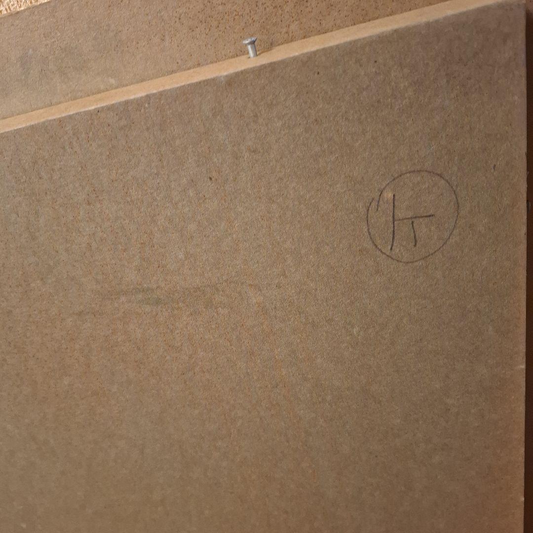 ゴールド木製油彩額大きめアンティーク調外148×98×7内138×87×2箱あり