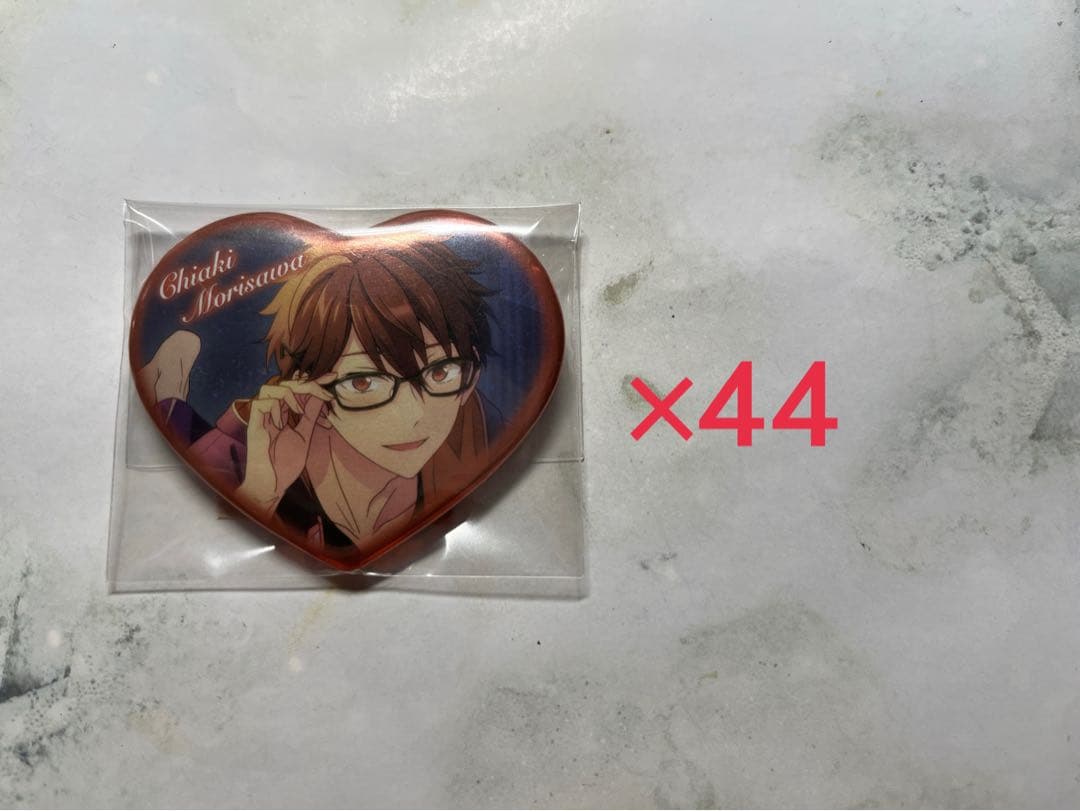 あんスタ 守沢千秋 ハート缶バッジ