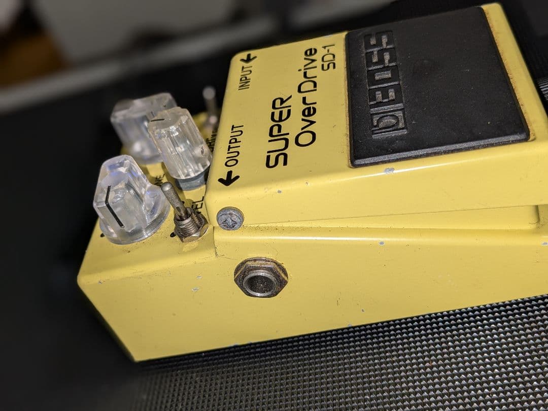 BOSS SD-1 SUPER Over Drive　mod品　(記載あり)