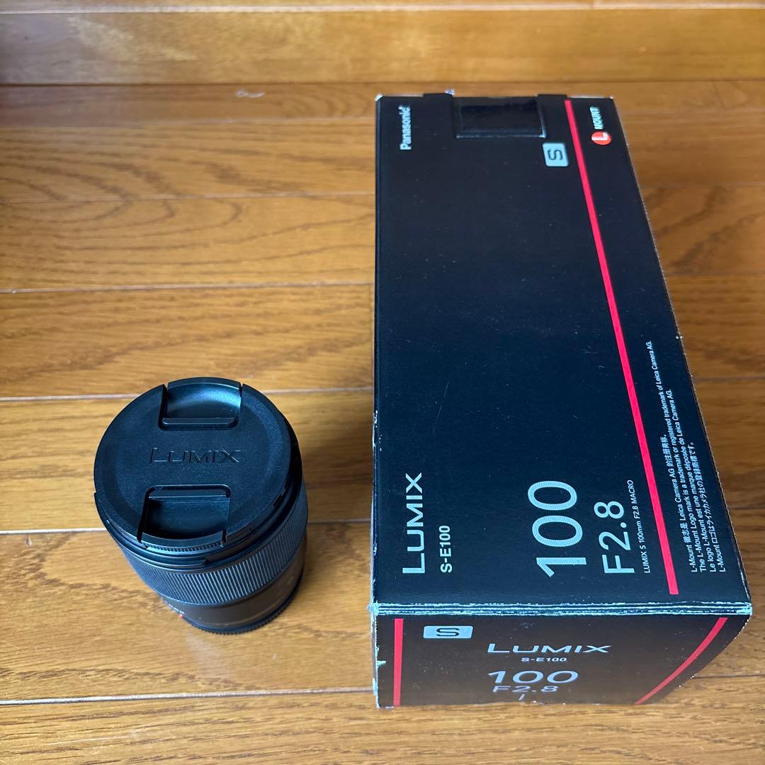 LUMIX S 100mm F2.8 レンズ Macro マクロ Lマウント