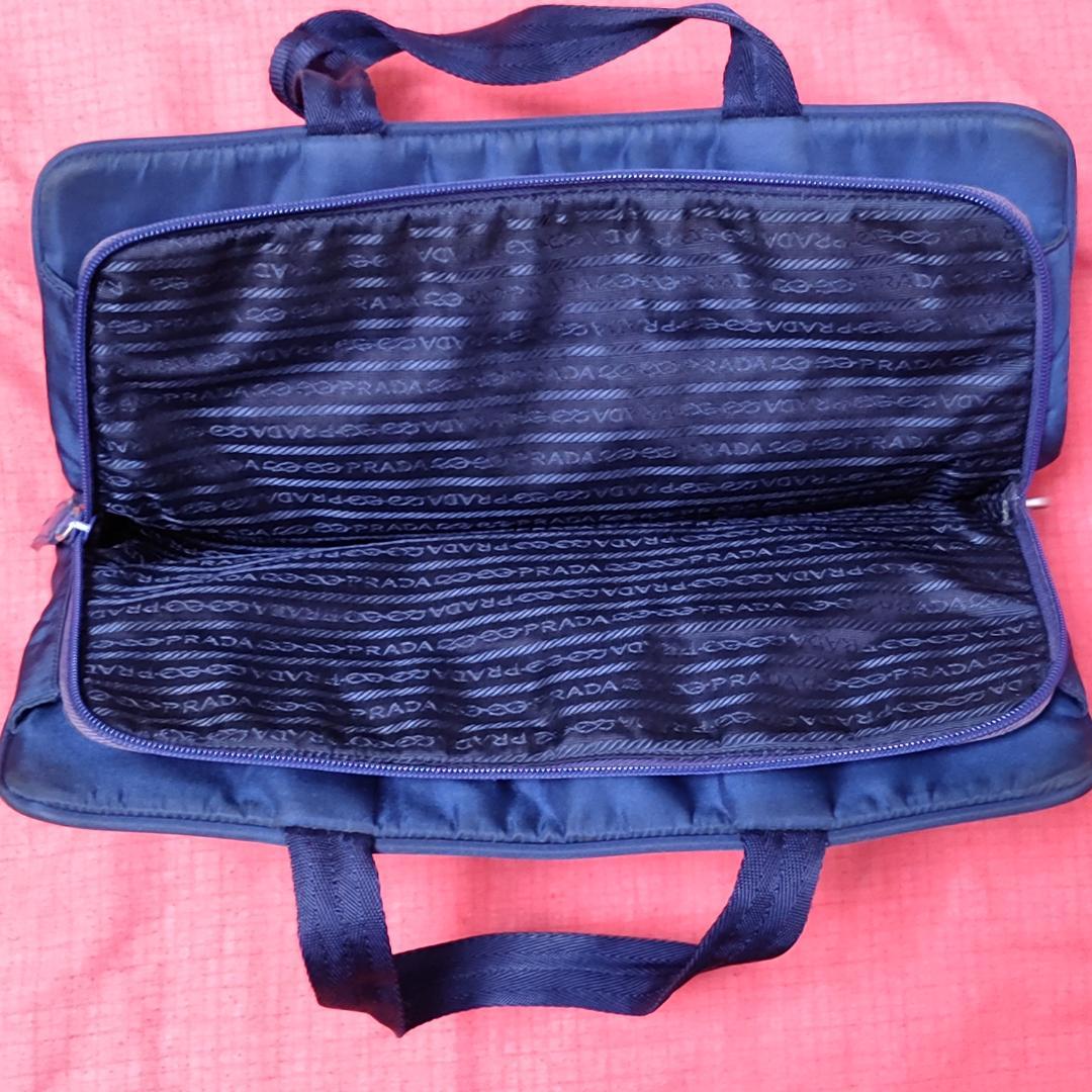 B*t様 PRADA【プラダ】ネイビーカラー　ビジネスバッグ　ギャランティカード