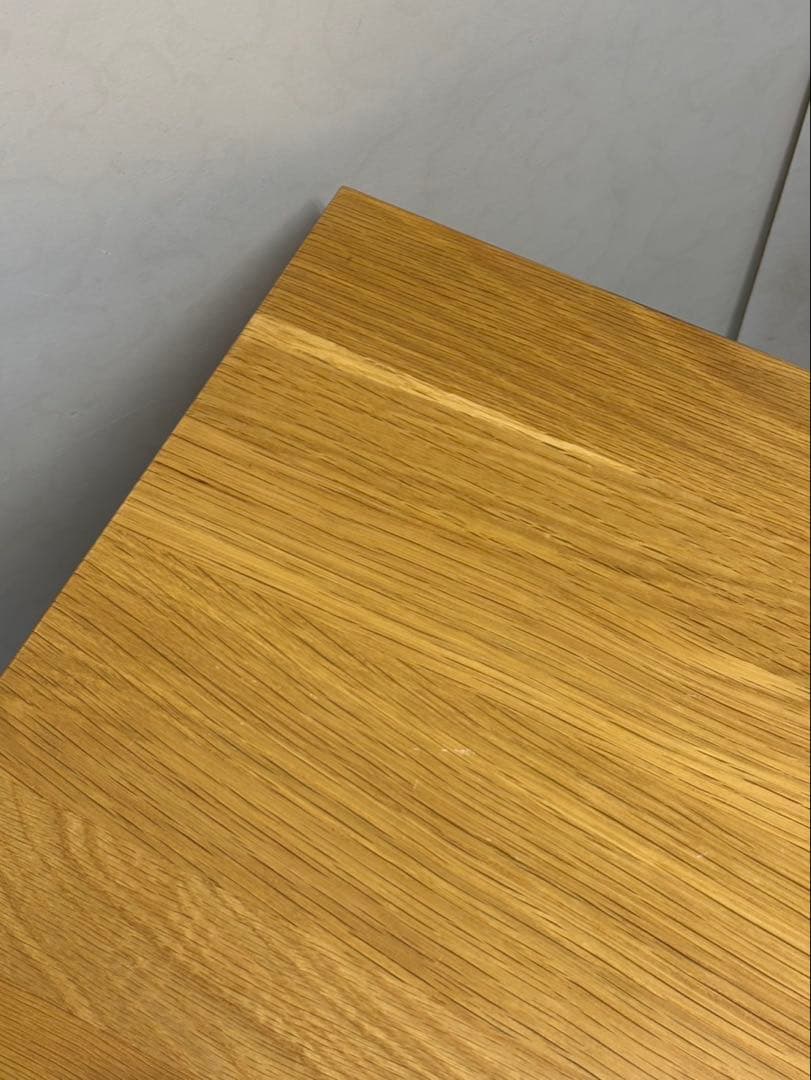 ☆MUJI 無印良品 80cm オーク ダイニングテーブル 無垢材