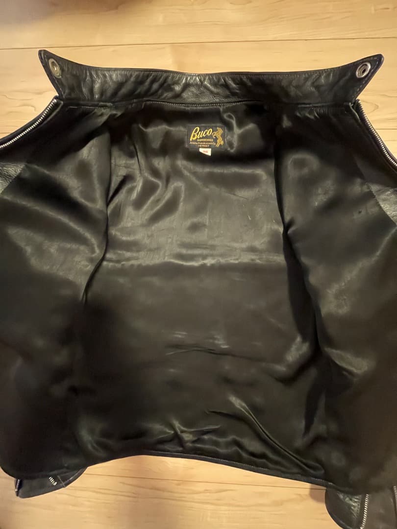 Buco J-100 Horsehide シングルライダースジャケット 36