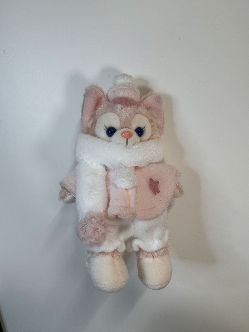 東京ディズニーシー リーナベル ダンシングスノーフレークス ぬいぐるみバッジ