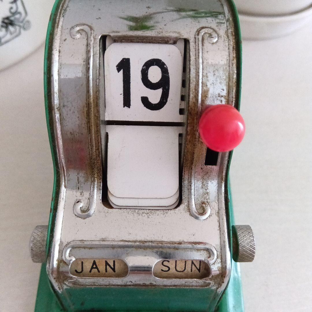 アンティーク　卓上カレンダー　ジャンク　レア