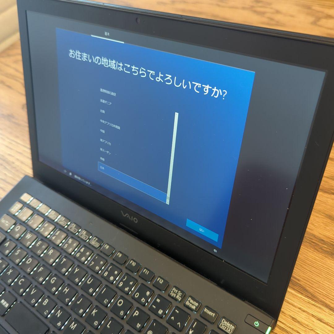VAIO Pro11 11インチ Corei5