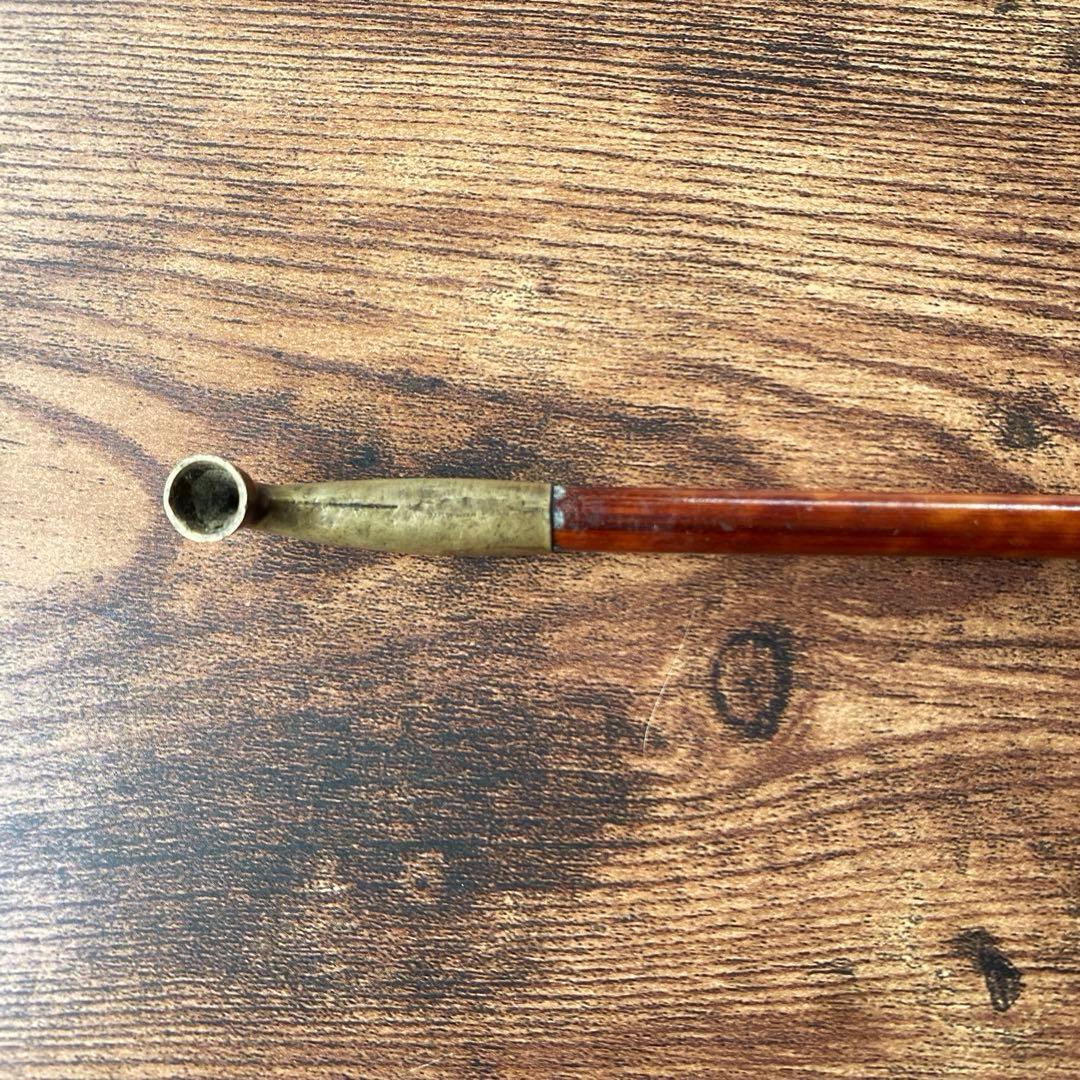 【老舗 村田刻印】キセル 煙管 2本セット 骨董品 アンティーク 喫煙具