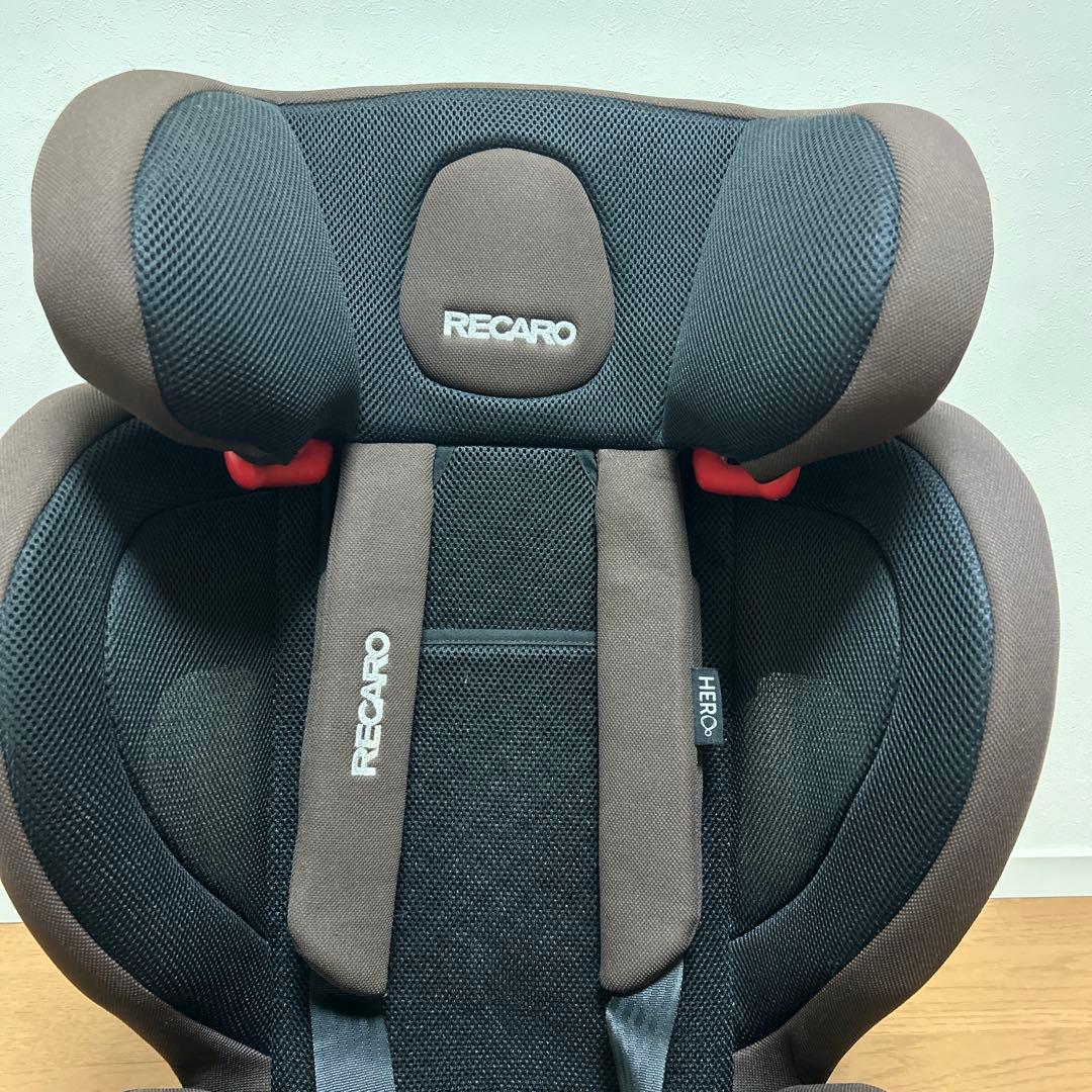 RECARO ジュニアシート ブラウン