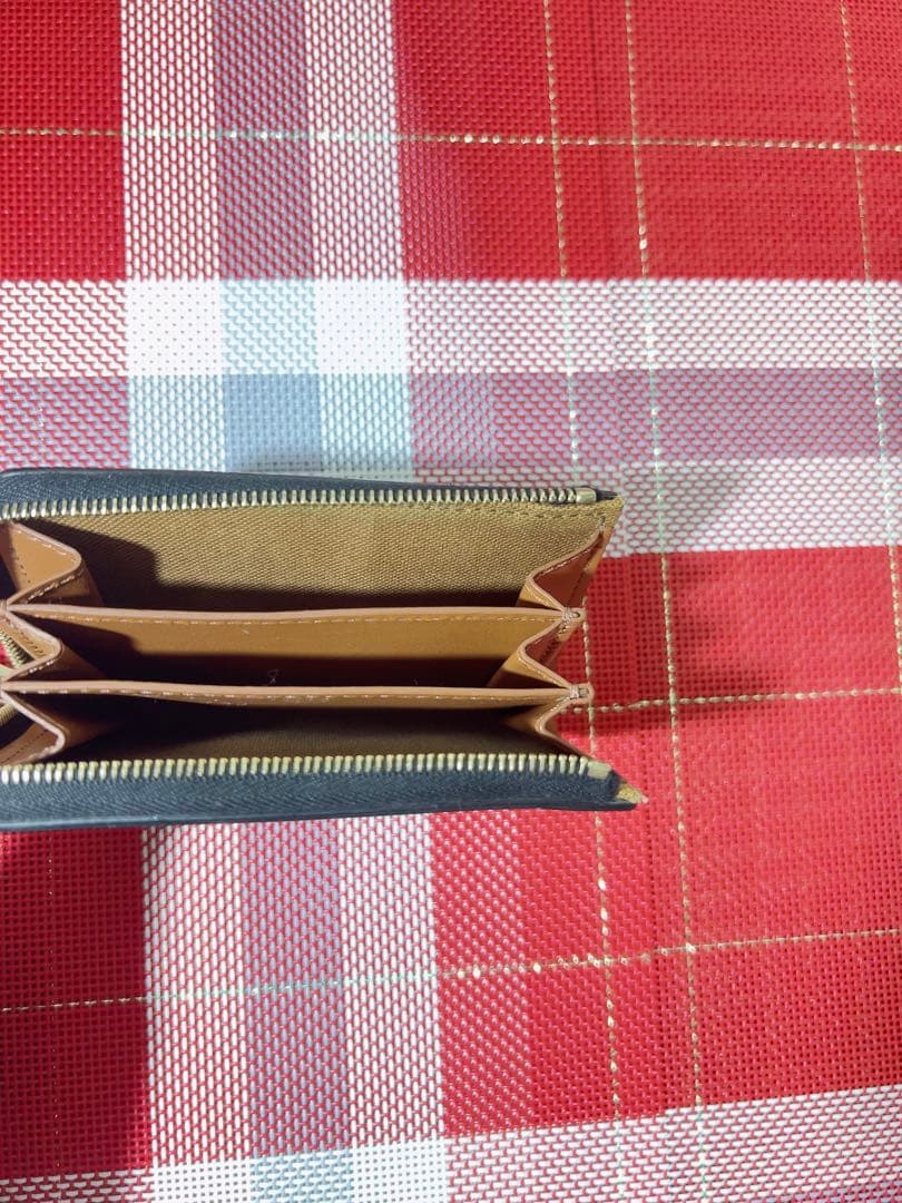 CELINE ケース ブラウンレザー