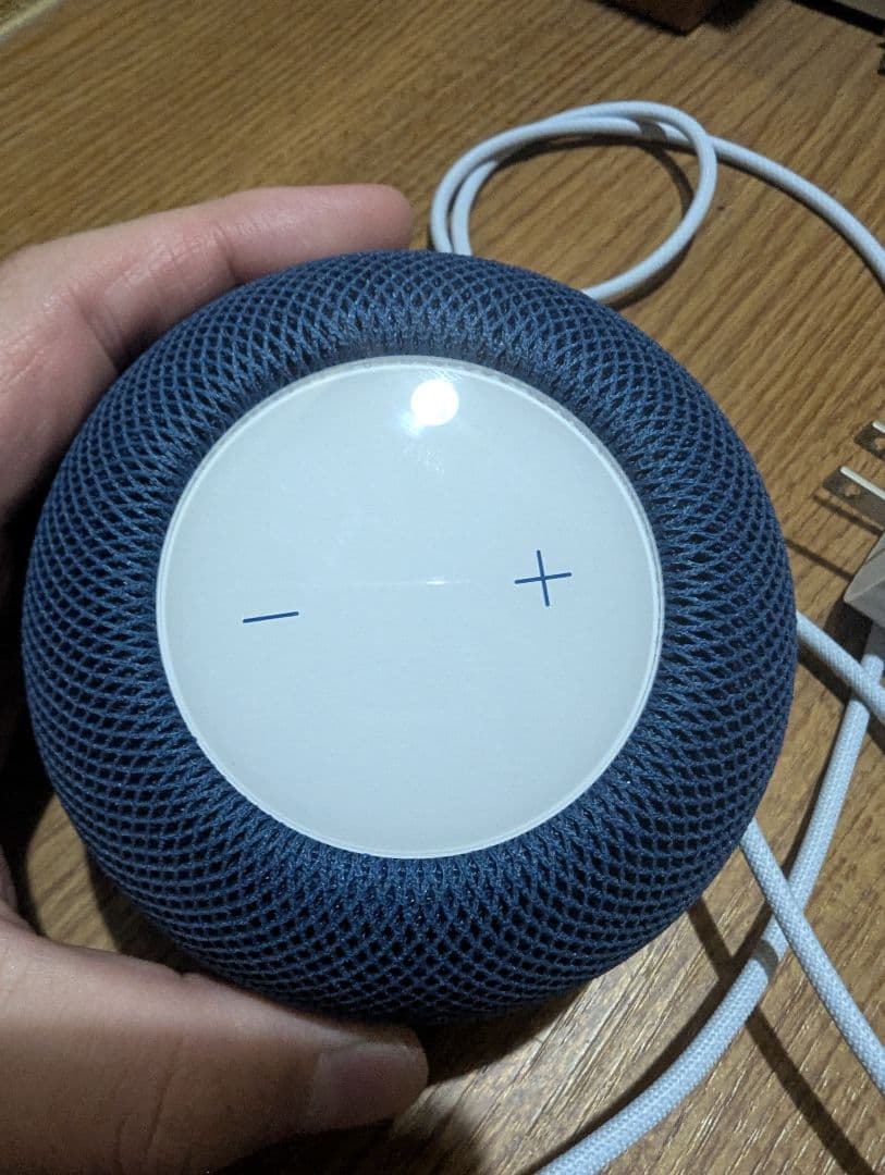 アップル　動作確認済Pod mini ブルー【美品送料込匿名便】