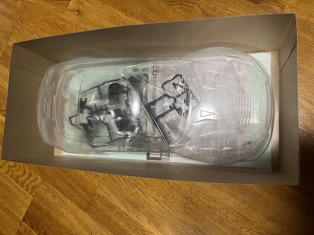 タミヤ TT02 シャーシ メカ付 リポバッテリー付 未走行GT-Rボディ付