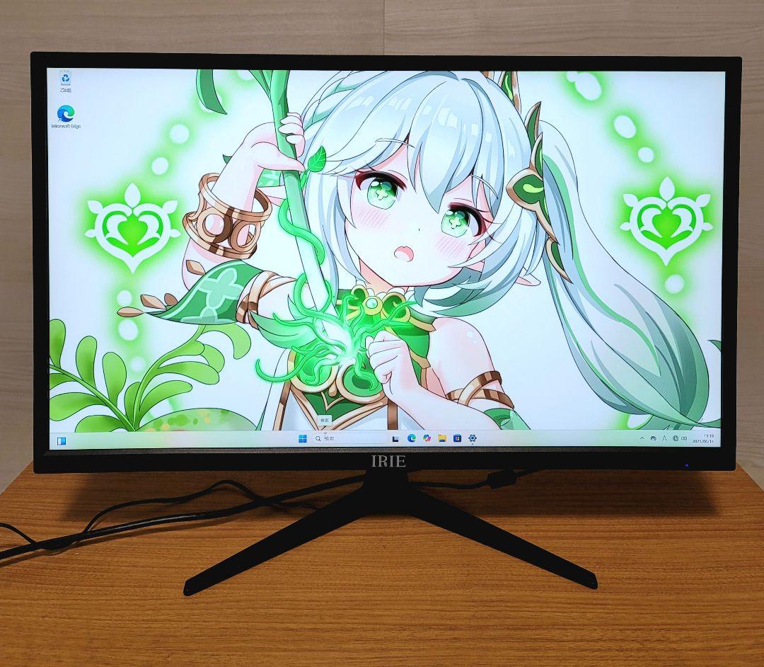 美品　IRIE 27インチ 4K IPSモニター FFF-LD27P2　スピーカ