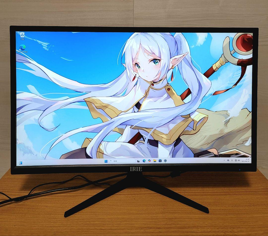 美品　IRIE 27インチ 4K IPSモニター FFF-LD27P2　スピーカ