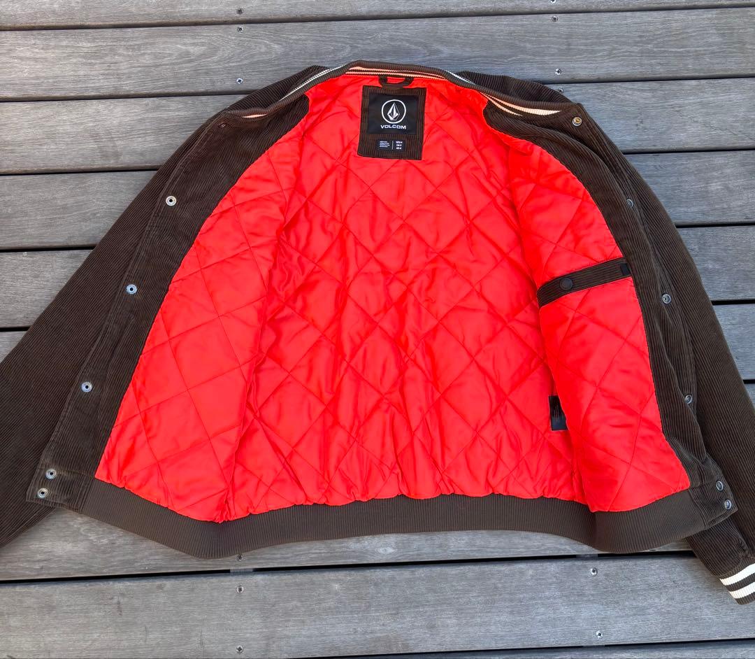 【タグ付き】VOLCOM コーデュロイ キルティング ジャケット