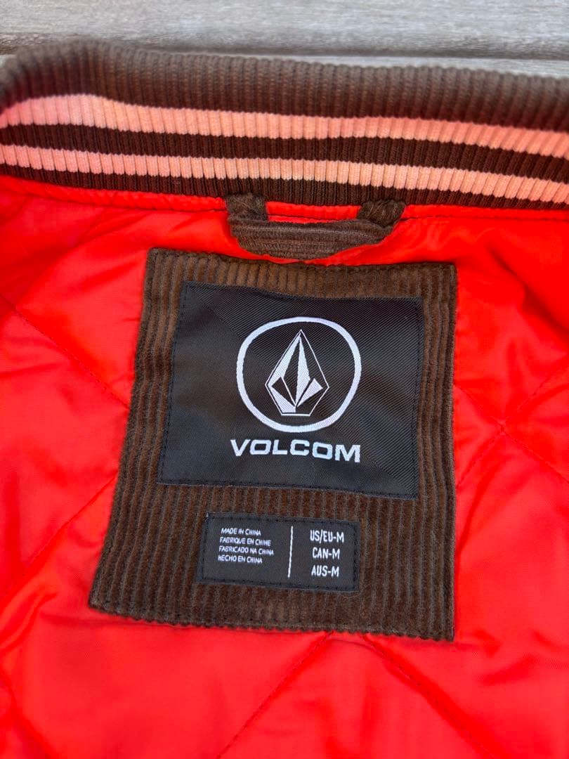【タグ付き】VOLCOM コーデュロイ キルティング ジャケット