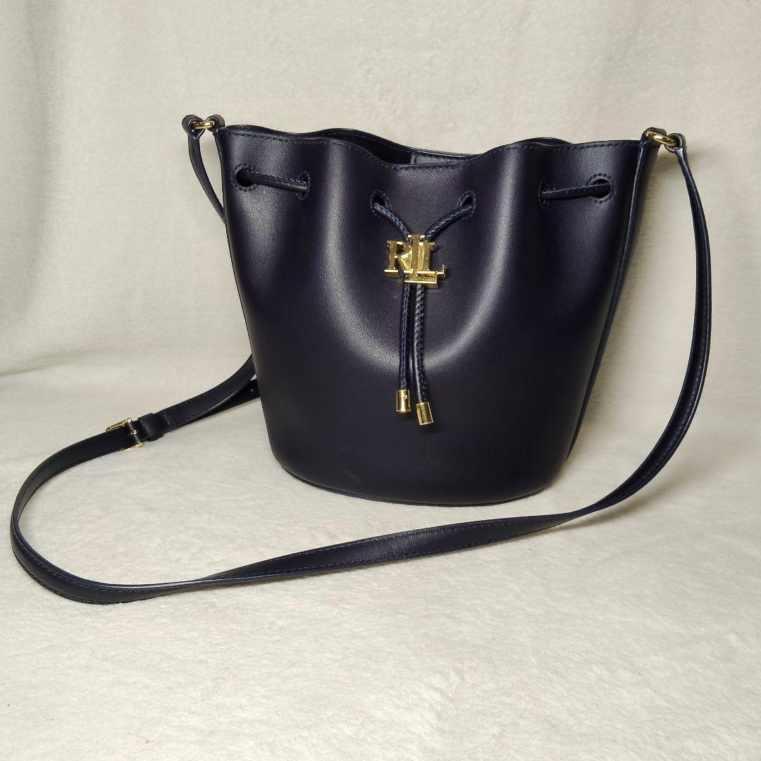 美品 LAUREN RALPH LAUREN Andie ドローストリング