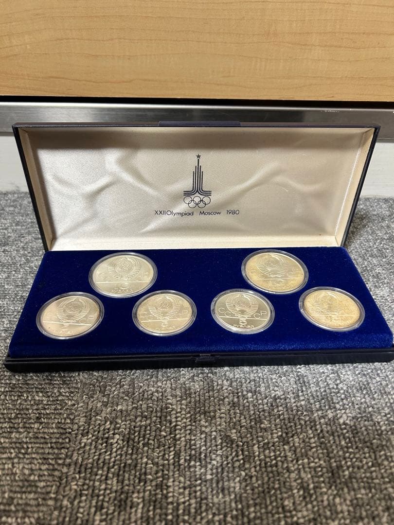 1980年 モスクワ オリンピック 記念  メダル 6枚セット☆値下げ中☆