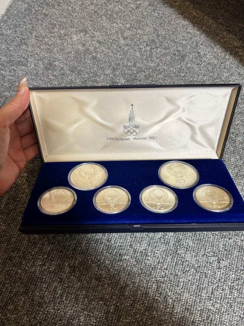 1980年 モスクワ オリンピック 記念  メダル 6枚セット☆値下げ中☆