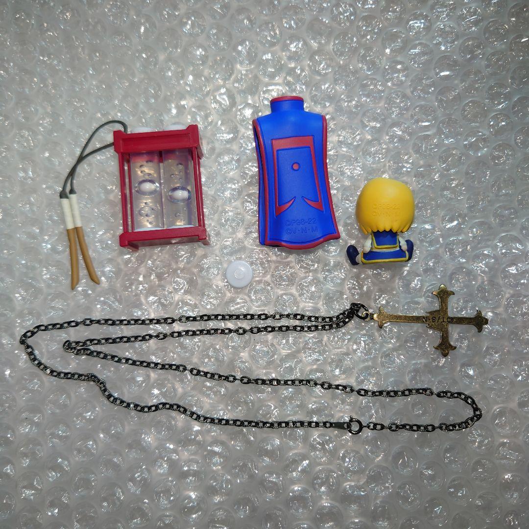 HUNTER×HUNTER　小型の再現模型　クラピカ　クロロの逆十字ペンダント