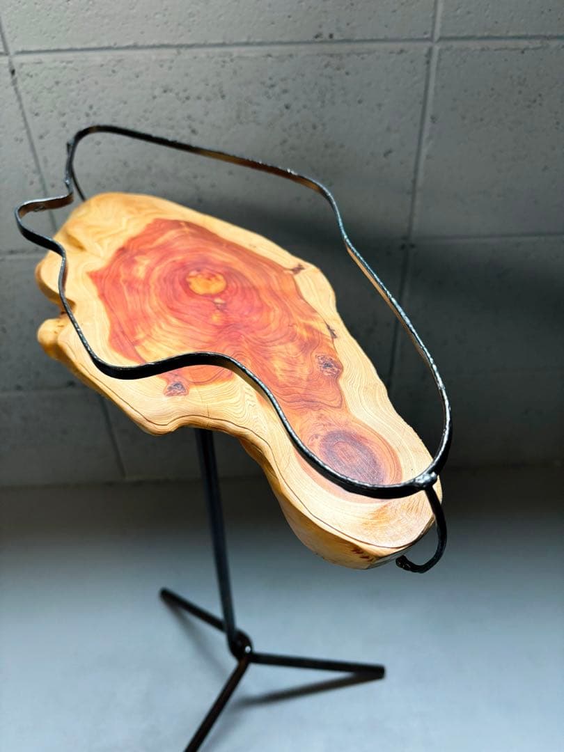 貝塚伊吹サイドテーブルコーヒーテーブルナイトテーブル観葉植物一輪挿ハンドメイド