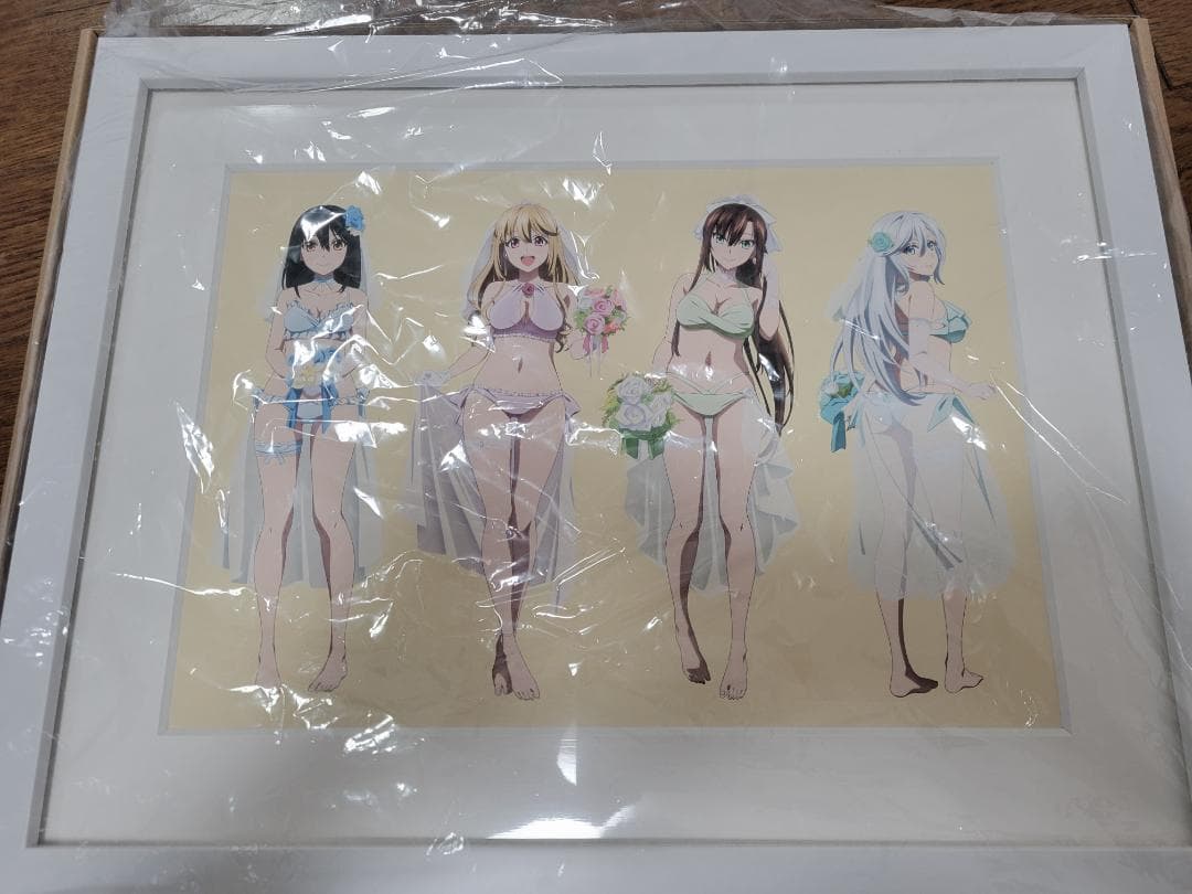 ストライク・ザ・ブラッド 描き下ろしキャラファイングラフ(ウエディング水着)