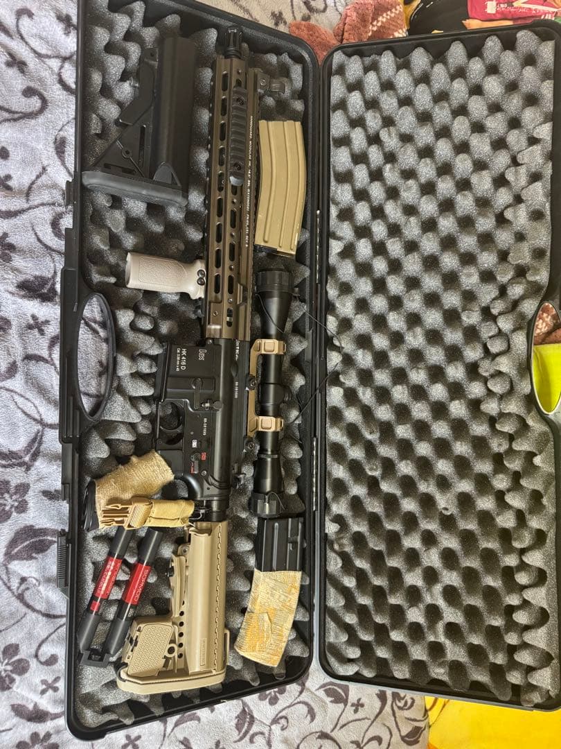 TOKYO MARUI HK416D エアガン スコープ付き