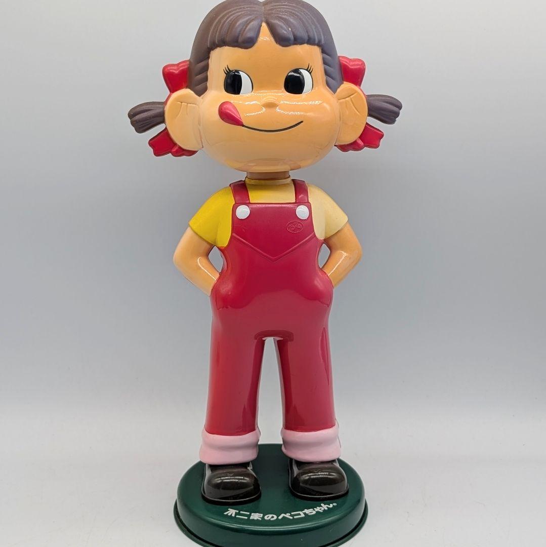 不二家 ペコちゃん人形　ペコちゃんの自動販売機　ブリキ缶ケース　5点セット