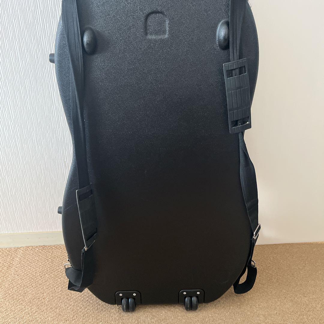 チェロケース キャスター付きハードケース ブラック