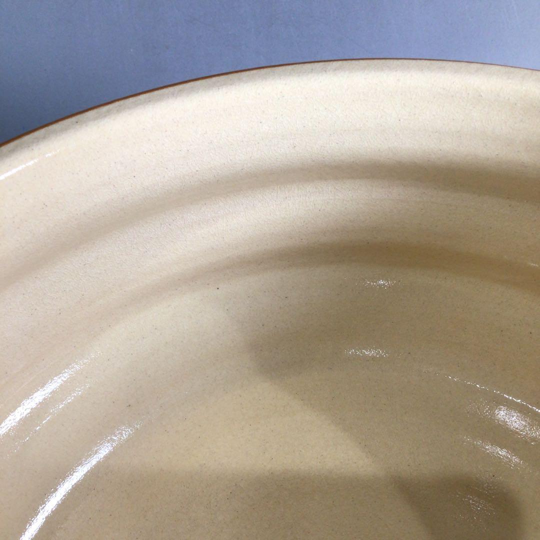 Ｐ１７３　水指　『西尾瑞豊造』『割蓋』『和蘭陀写』『平水指』　共箱　茶道具