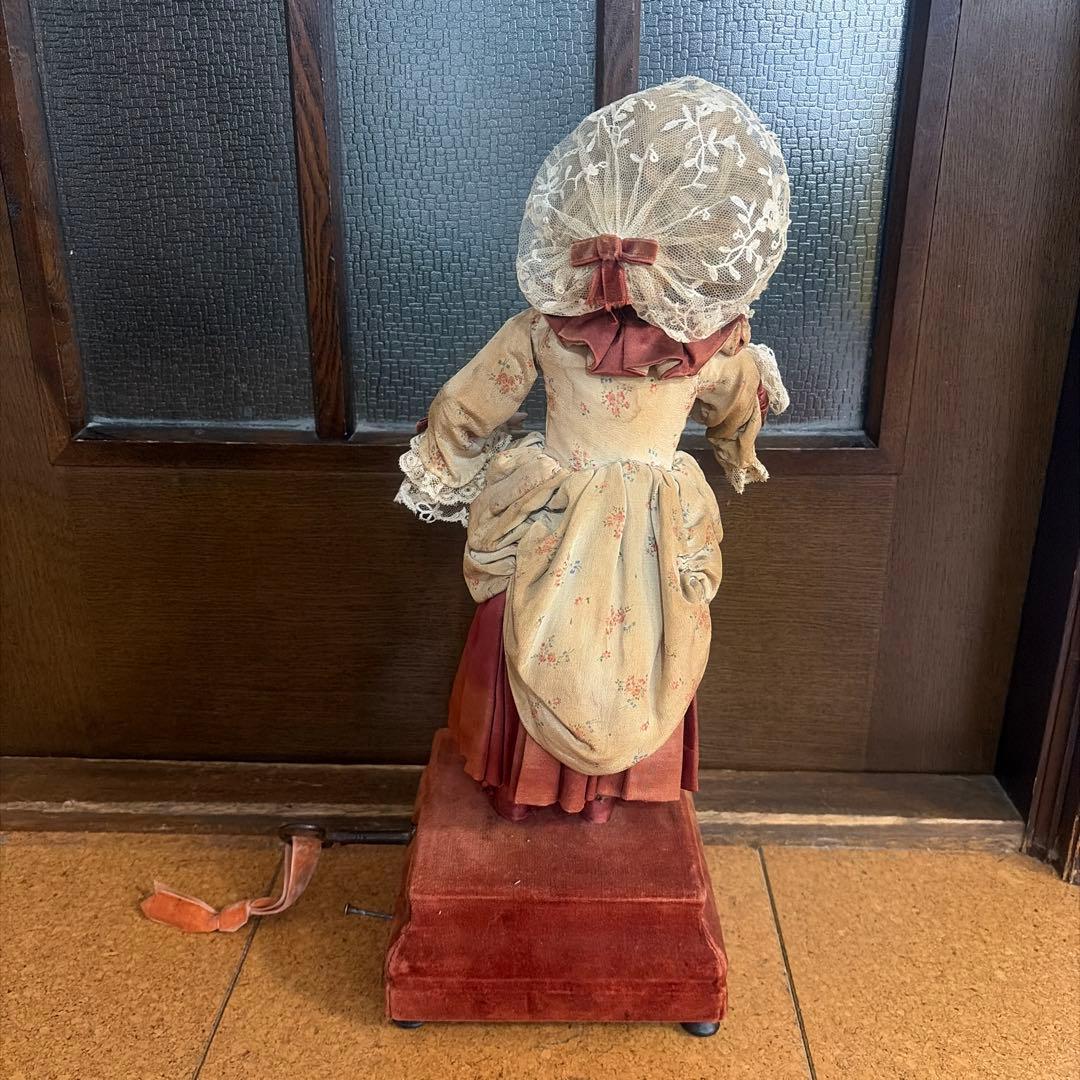 桃*）様 アンティークドール　オルゴール