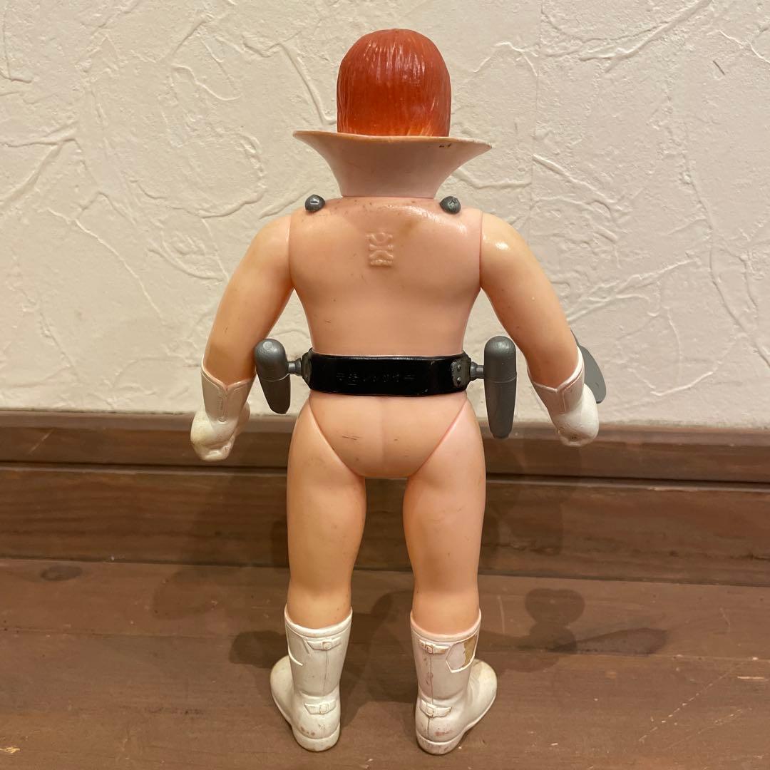 s*e様 旧バンダイ 面替えソフビ モモレンジャー　当時物