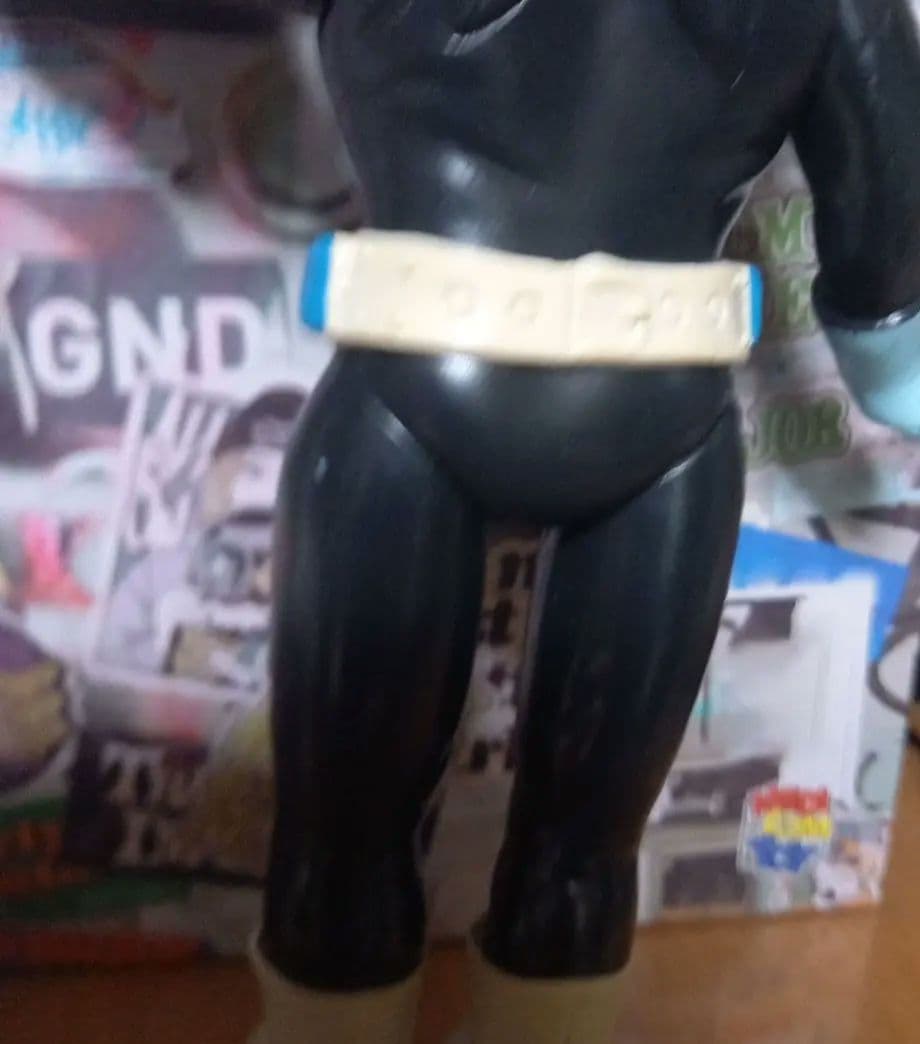 仮面ライダースタンダードソフビ当時物✨昭和レトロ✨胸銀吹き✨