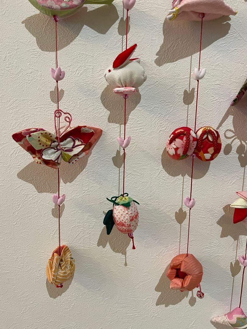 つるし雛　No.155 壁掛けタイプ・ひな祭り・桃の節句・女の子節句飾り