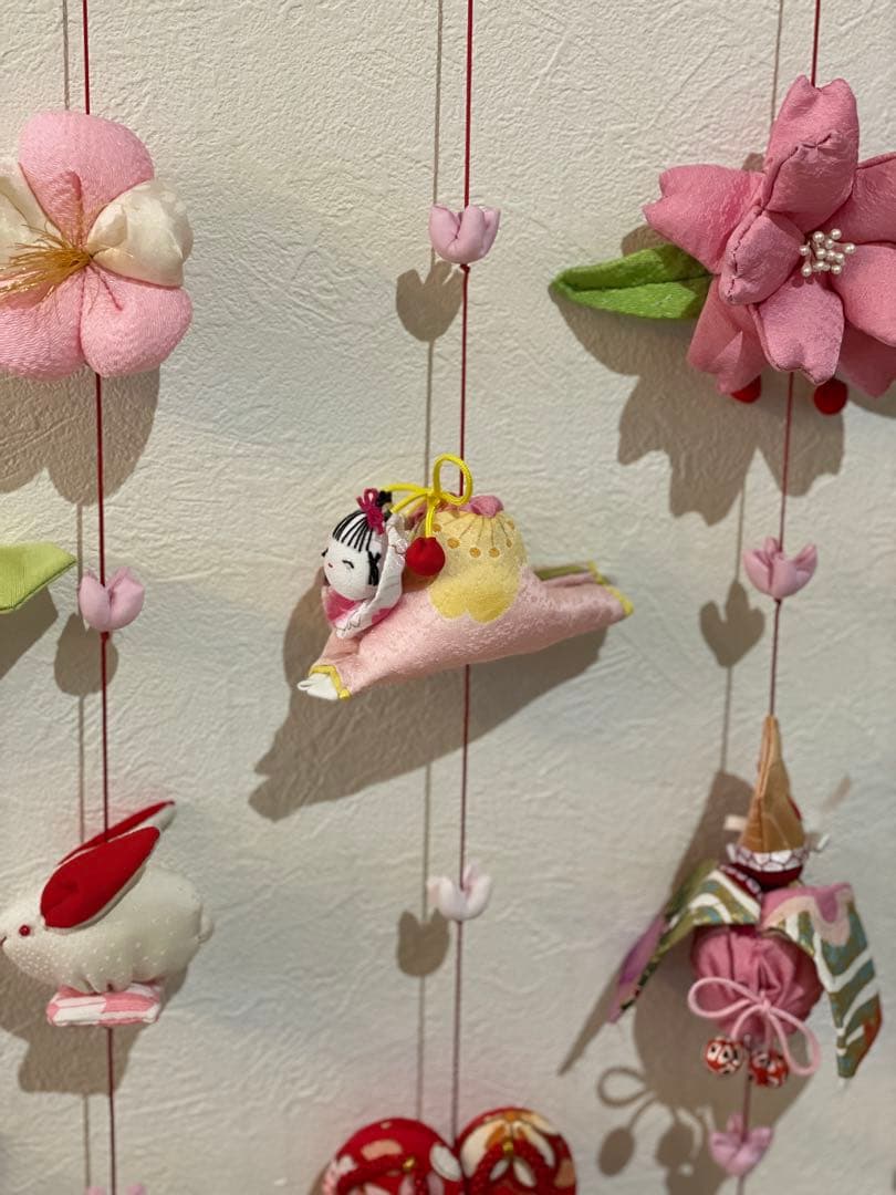 つるし雛　No.155 壁掛けタイプ・ひな祭り・桃の節句・女の子節句飾り