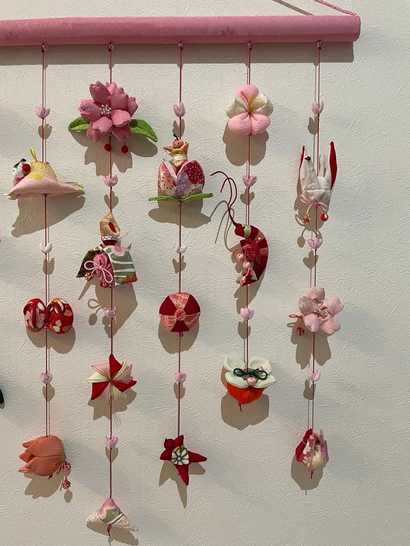 つるし雛　No.155 壁掛けタイプ・ひな祭り・桃の節句・女の子節句飾り