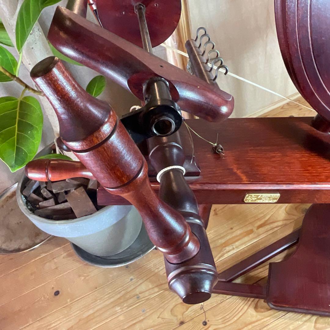 侘助です。　　　美品！紡ぎ車 糸車 ASHFORD アシュフォード