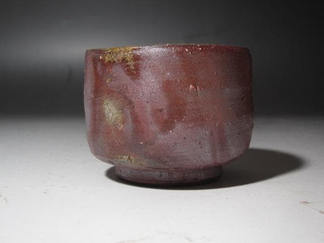 ★　山本陶秀　備前盃　手になじむ一品です★x380